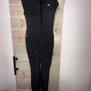 Black Women's scrub Jumpsuit